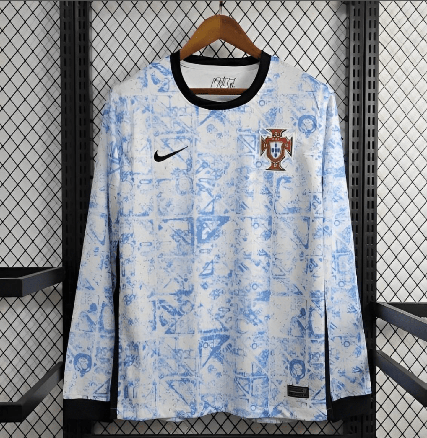 2024 Portugal Away Long Sleeve Jersey Player Version