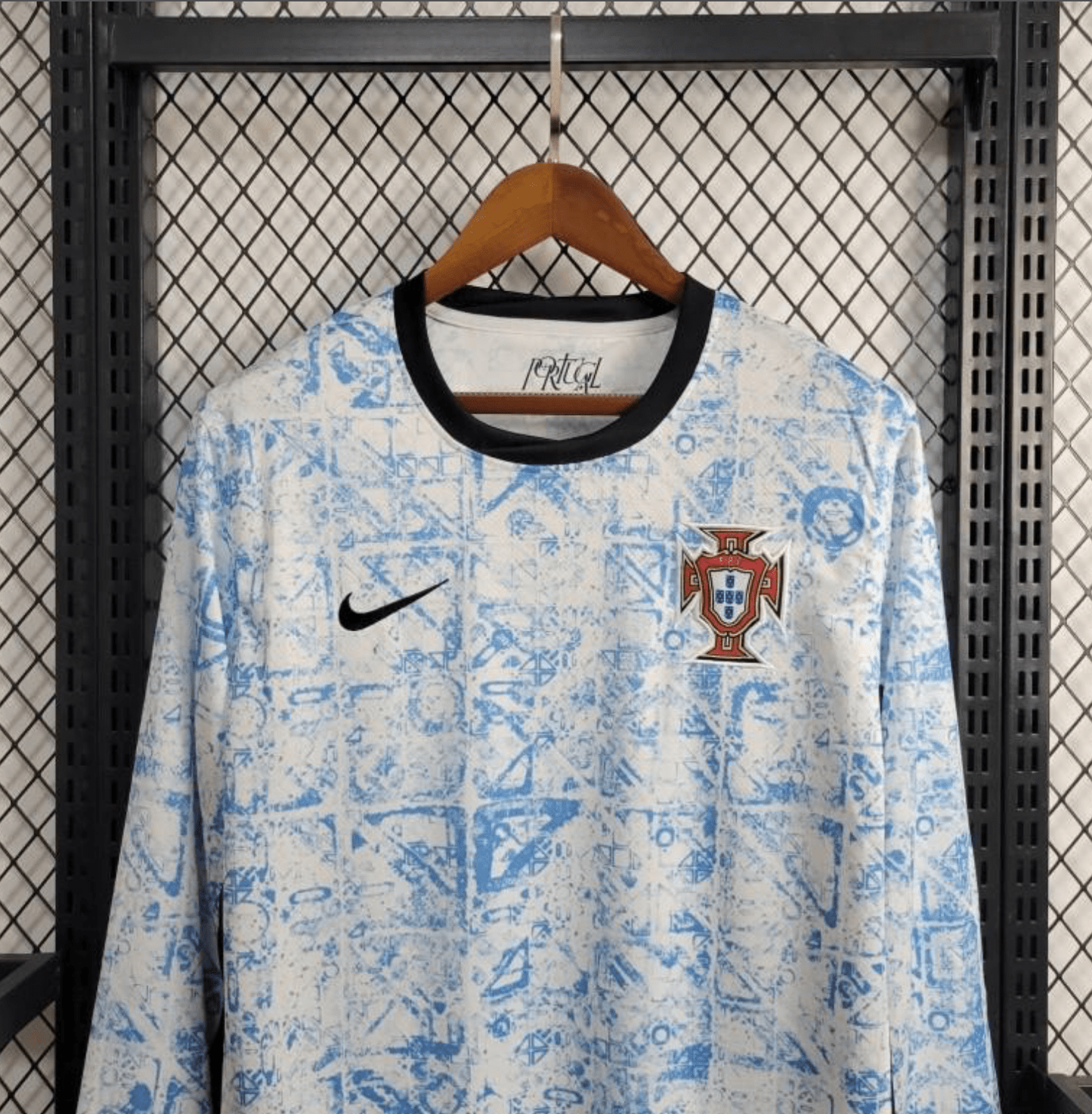 2024 Portugal Away Long Sleeve Jersey Player Version