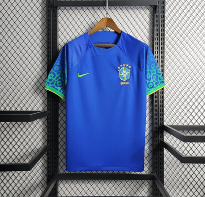 2022 Brazil Away Soccer Jersey