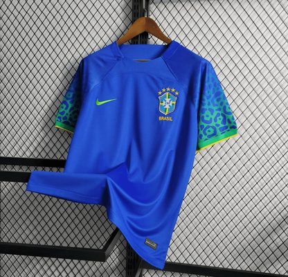 2022 Brazil Away Soccer Jersey