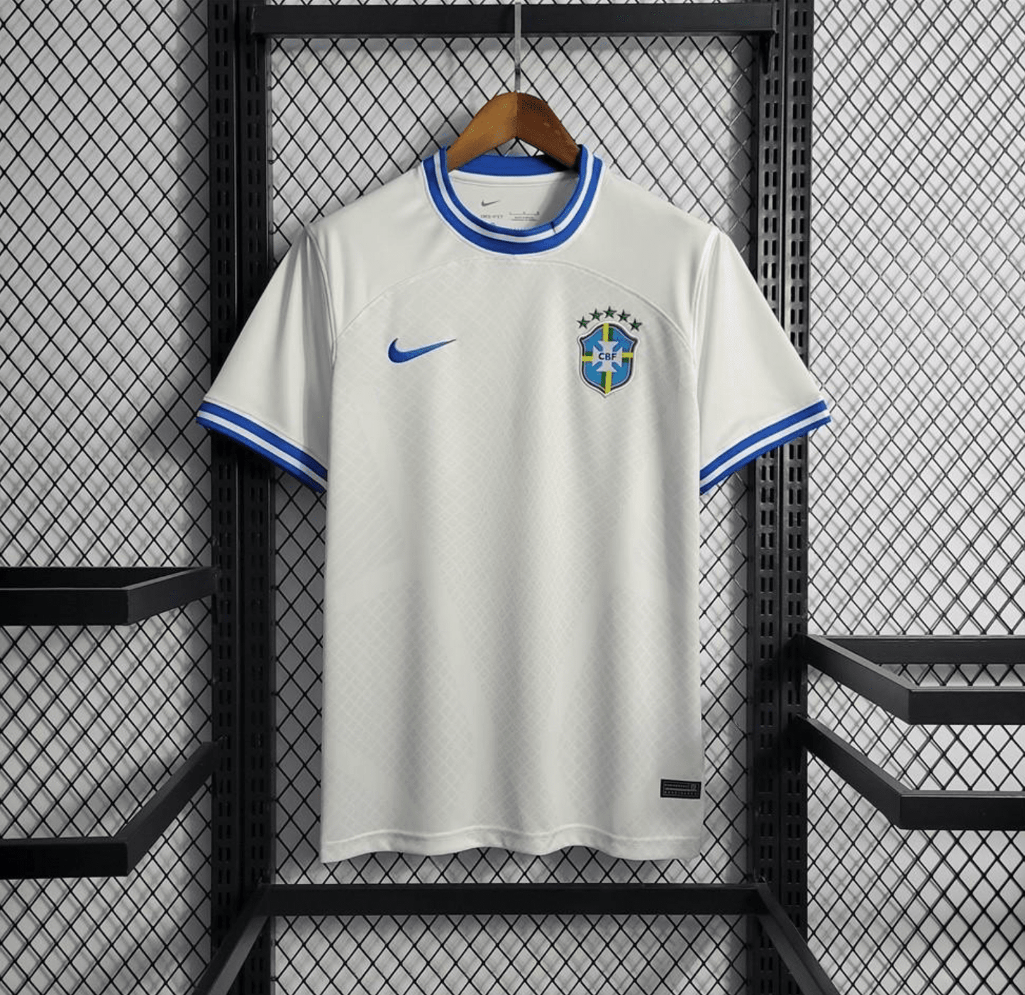 2022 Brazil Away White Jersey