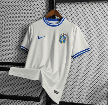 2022 Brazil Away White Jersey