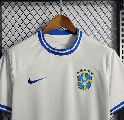 2022 Brazil Away White Jersey