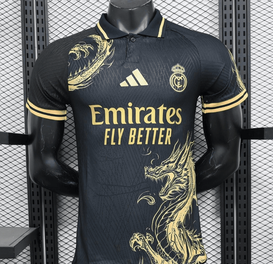 24/25 Real Madrid Black/Golden Special Jersey