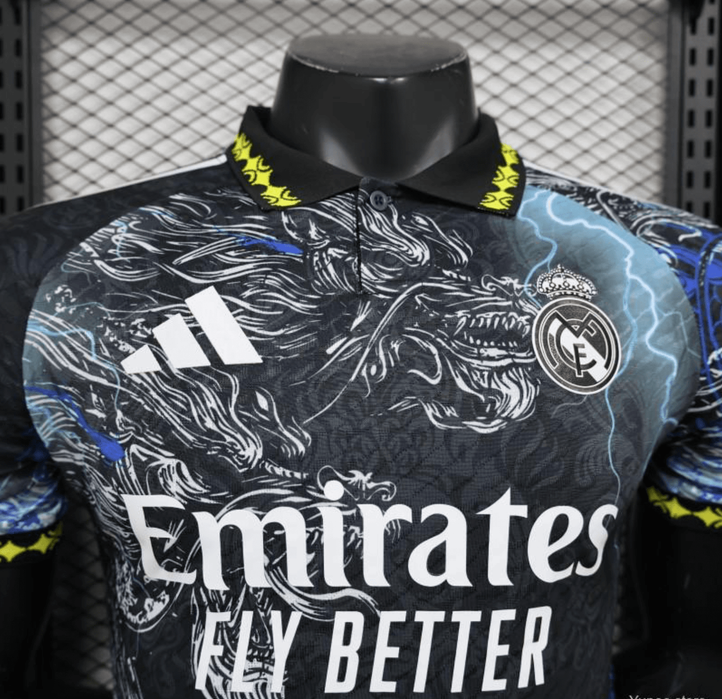 24/25 Real Madrid Black/Blue Dragon Special Jersey