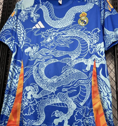 2024/25 Real Madrid Blue Dragon Special Edition Jersey