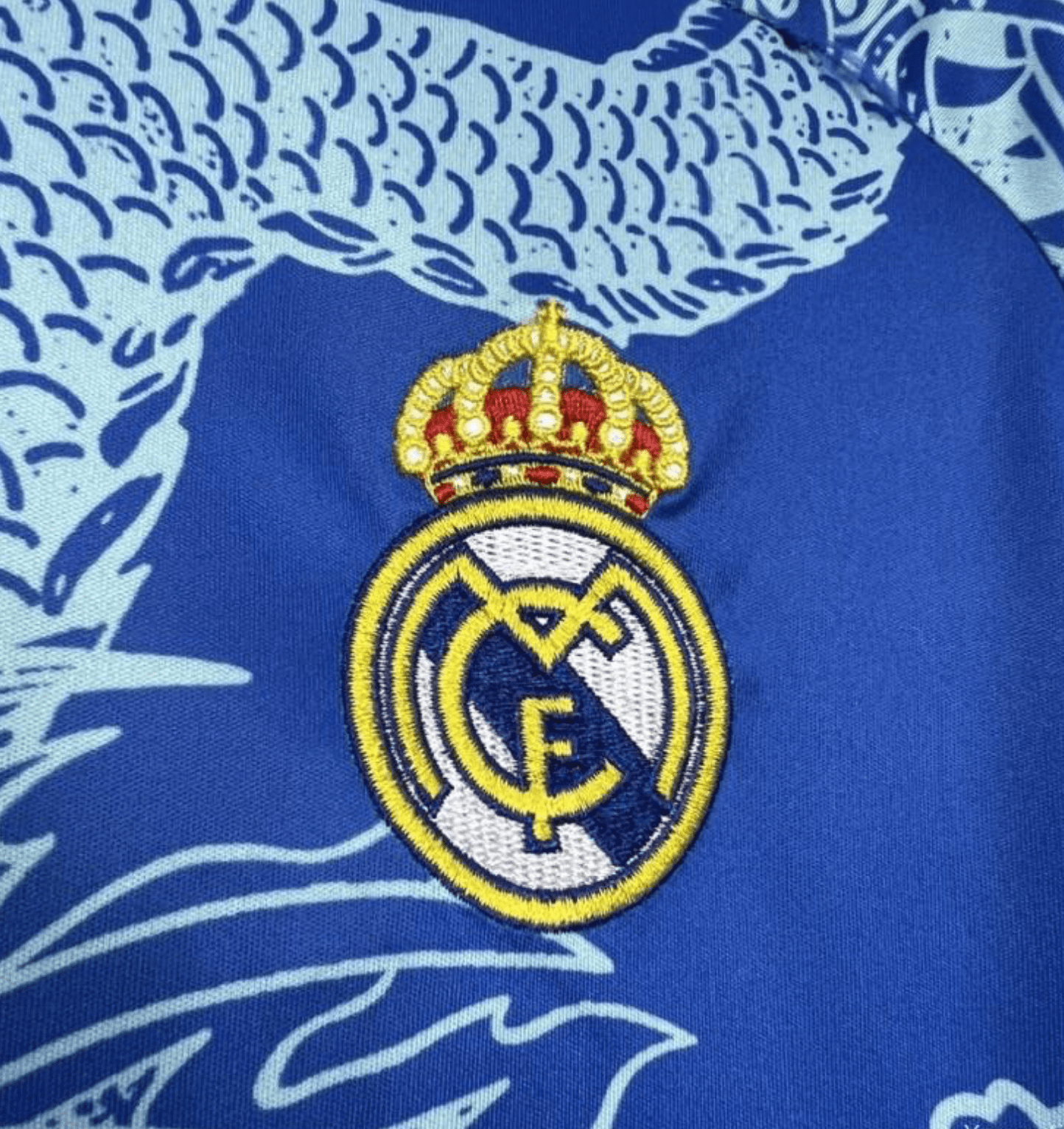 2024/25 Real Madrid Blue Dragon Special Edition Jersey