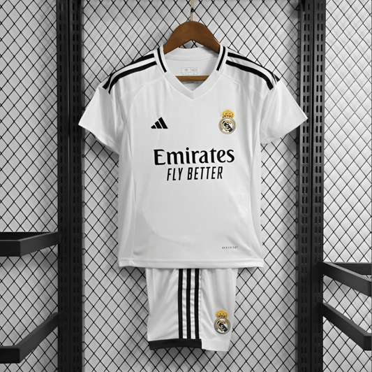 24/25 Kids Real Madrid Home Jersey