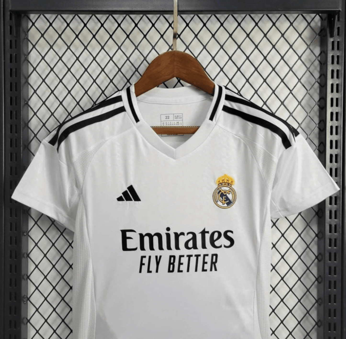 24/25 Kids Real Madrid Home Jersey