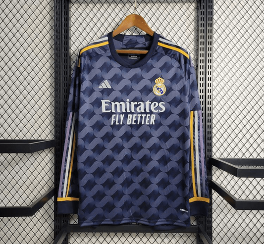 23/24 Real Madrid Away Long Sleeve Jersey