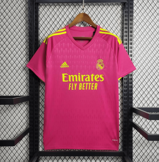 23/24 Real Madrid Goalkeeper Pink Jersey