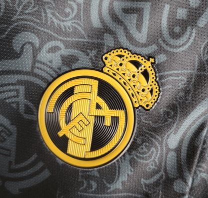 23/24 Real Madrid Black Special Polo Jersey