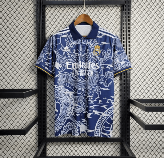 23/24 Real Madrid Special Edition Blue Dragon Jersey