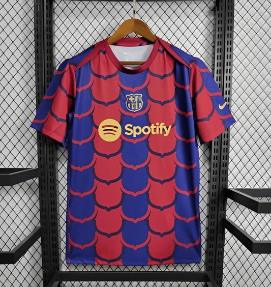 23/24 Barcelona Academy Pro Pre-Match Blue Jersey