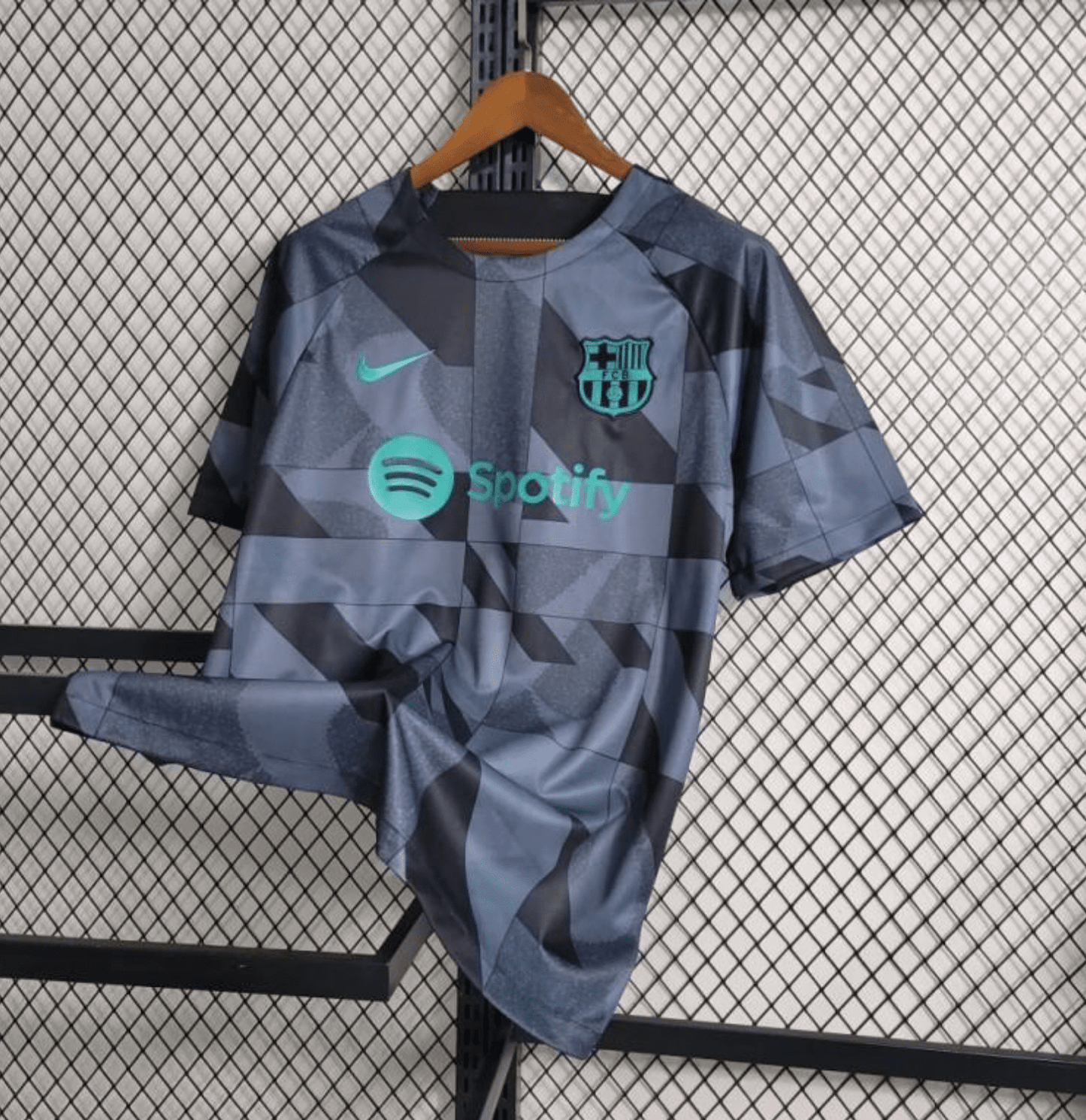 23/24 Barcelona Academy Blue Pre Match Jersey