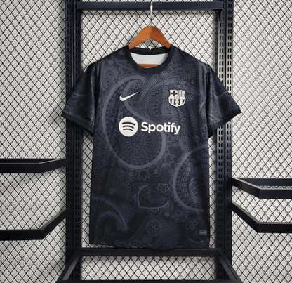 23/24 Barcelona Blackout Black Jersey