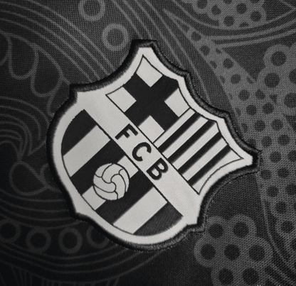 23/24 Barcelona Blackout Black Jersey