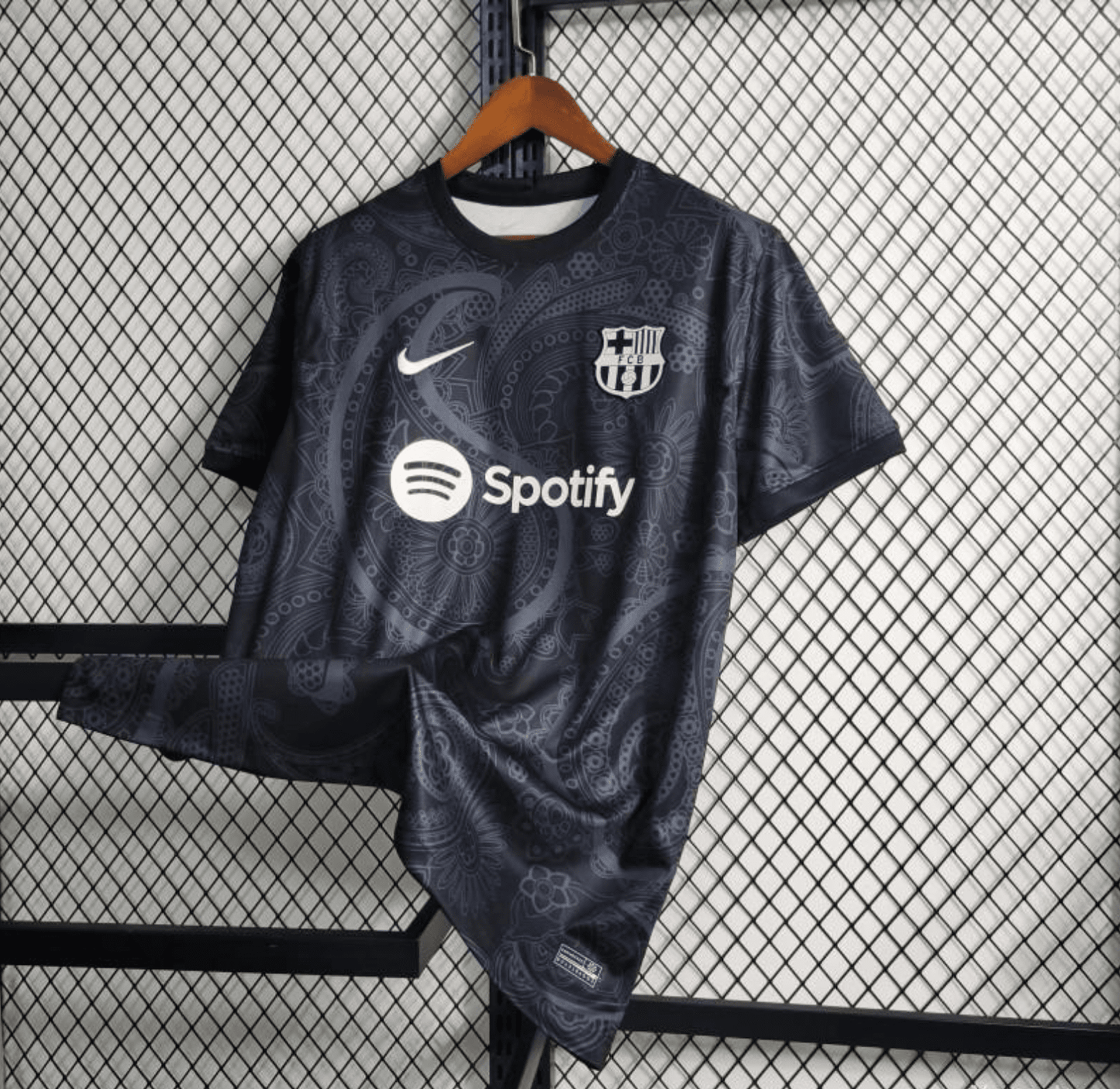 23/24 Barcelona Blackout Black Jersey