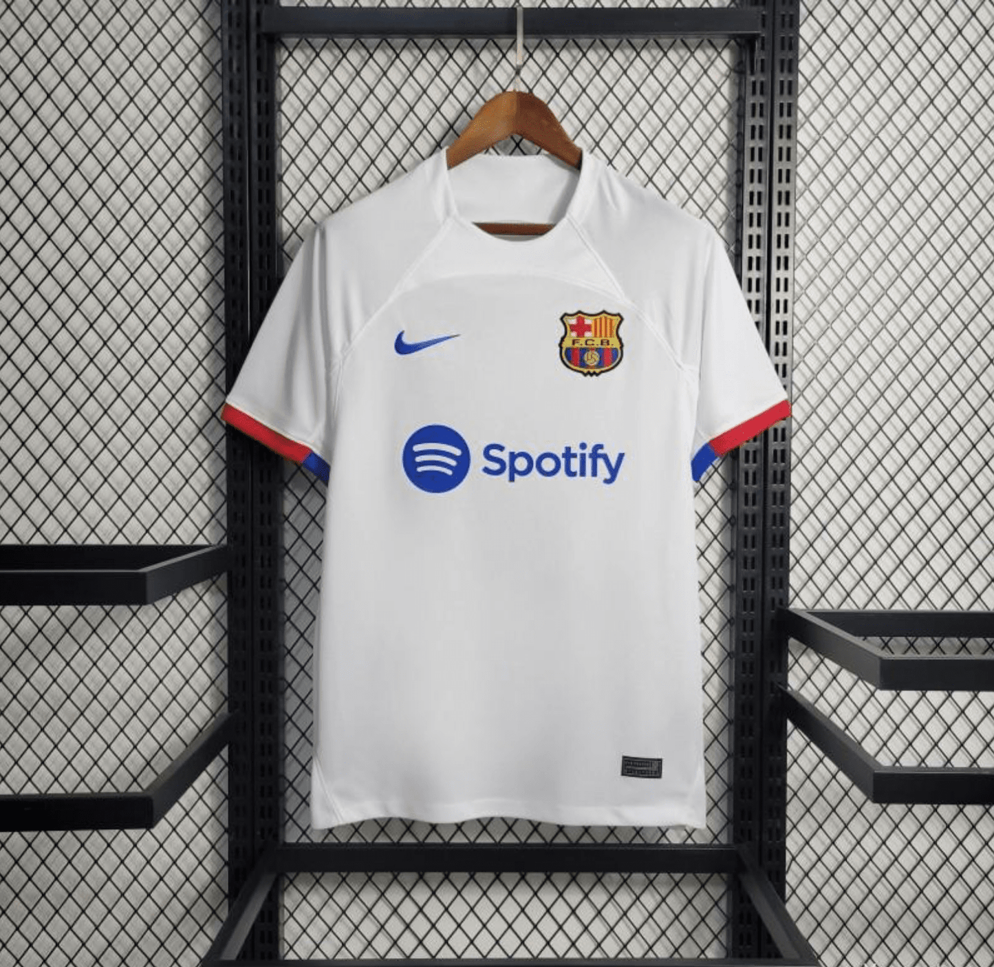 23/24 Barcelona Away White Jersey