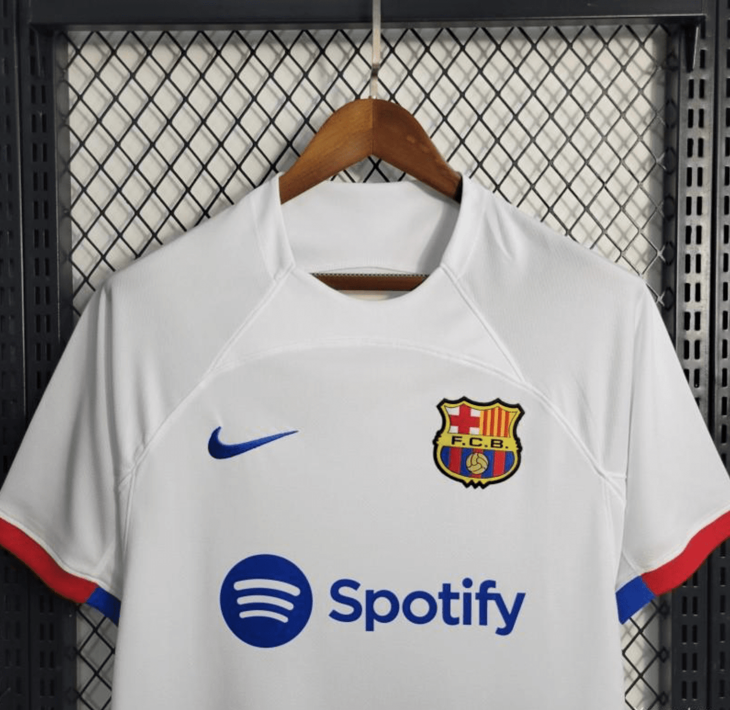 23/24 Barcelona Away White Jersey