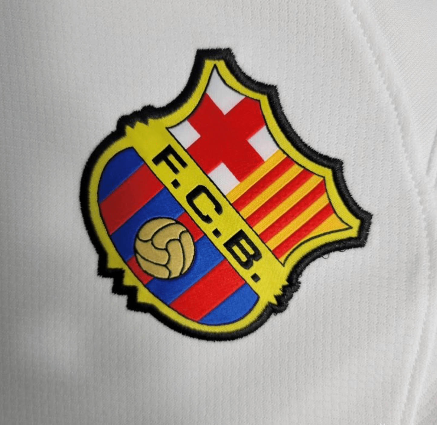 23/24 Barcelona Away White Jersey