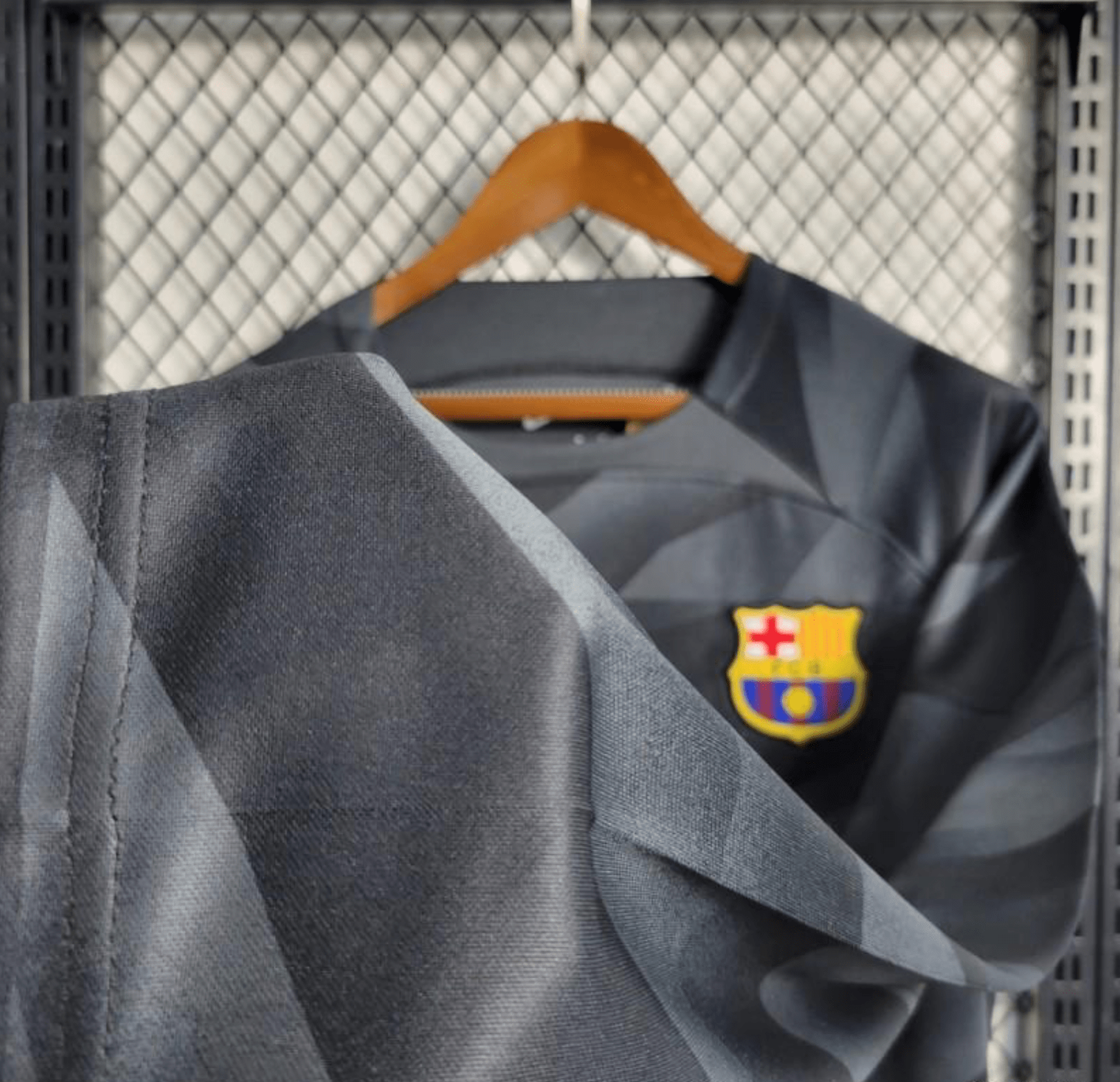 23/24 Long Sleeve Barcelona Black Goalkeeper Jersey