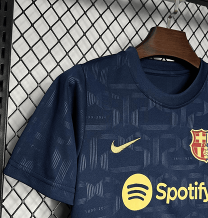 24/25 Barcelona Kids Away Navy Jersey