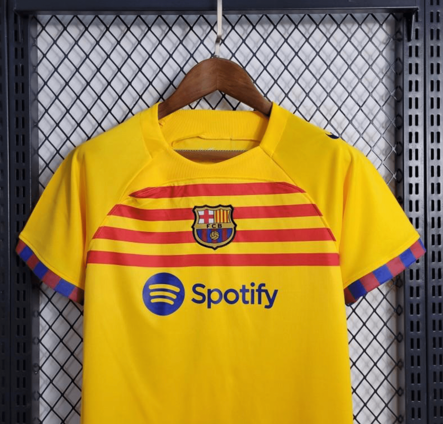 23/24 Barcelona Kids Forth Yellow Jersey