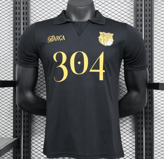 24/25 Barcelona Kopa Trophy Lamine Yamal Polo Black Jersey