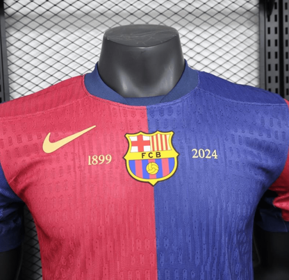 24/25 Barcelona Home 125Th Anniversary 1899-2024 Special Jersey