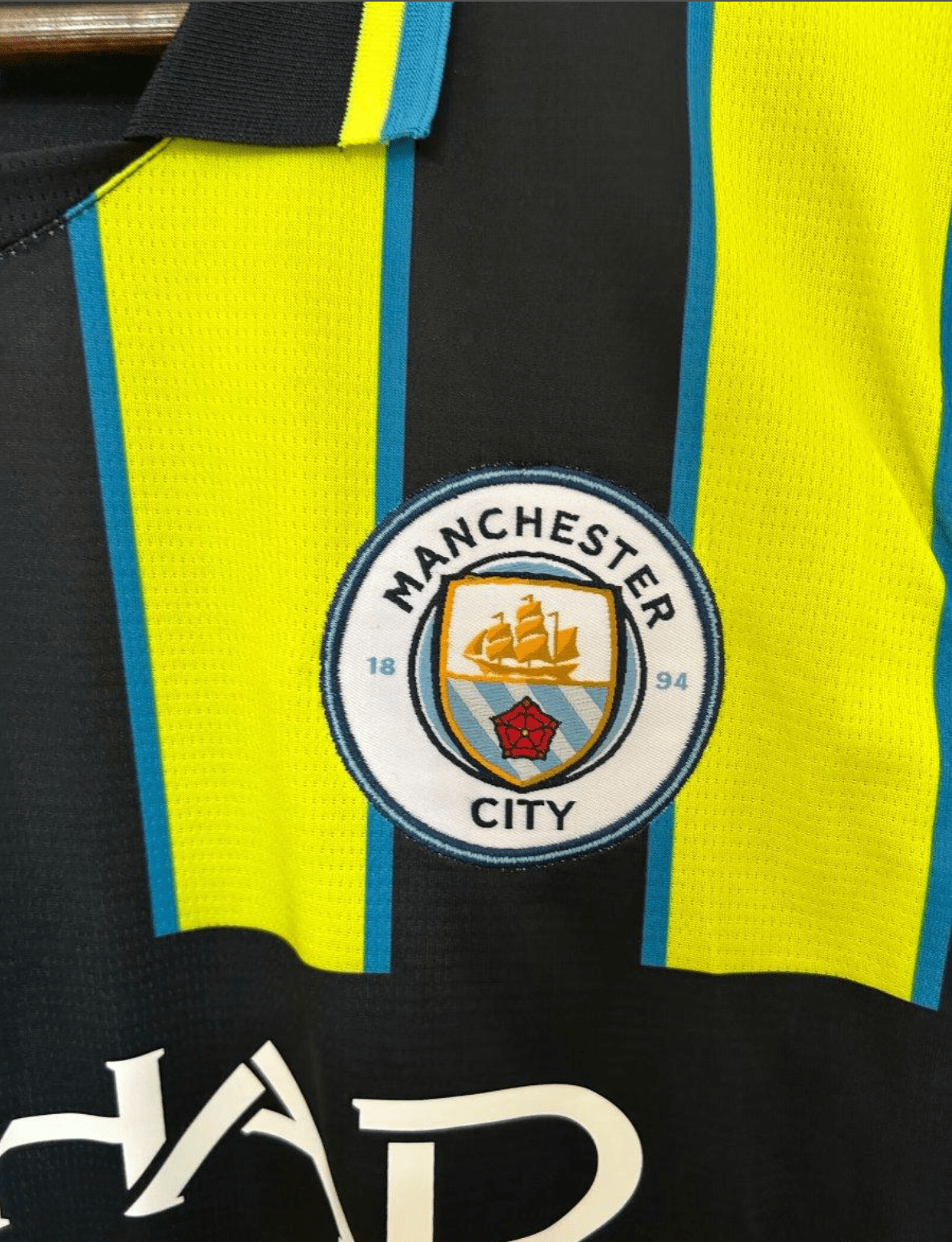 24/25 Manchester City Away Yellow Jersey