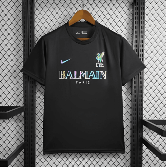 24/25 Liverpool x Balmain Black Training Jersey