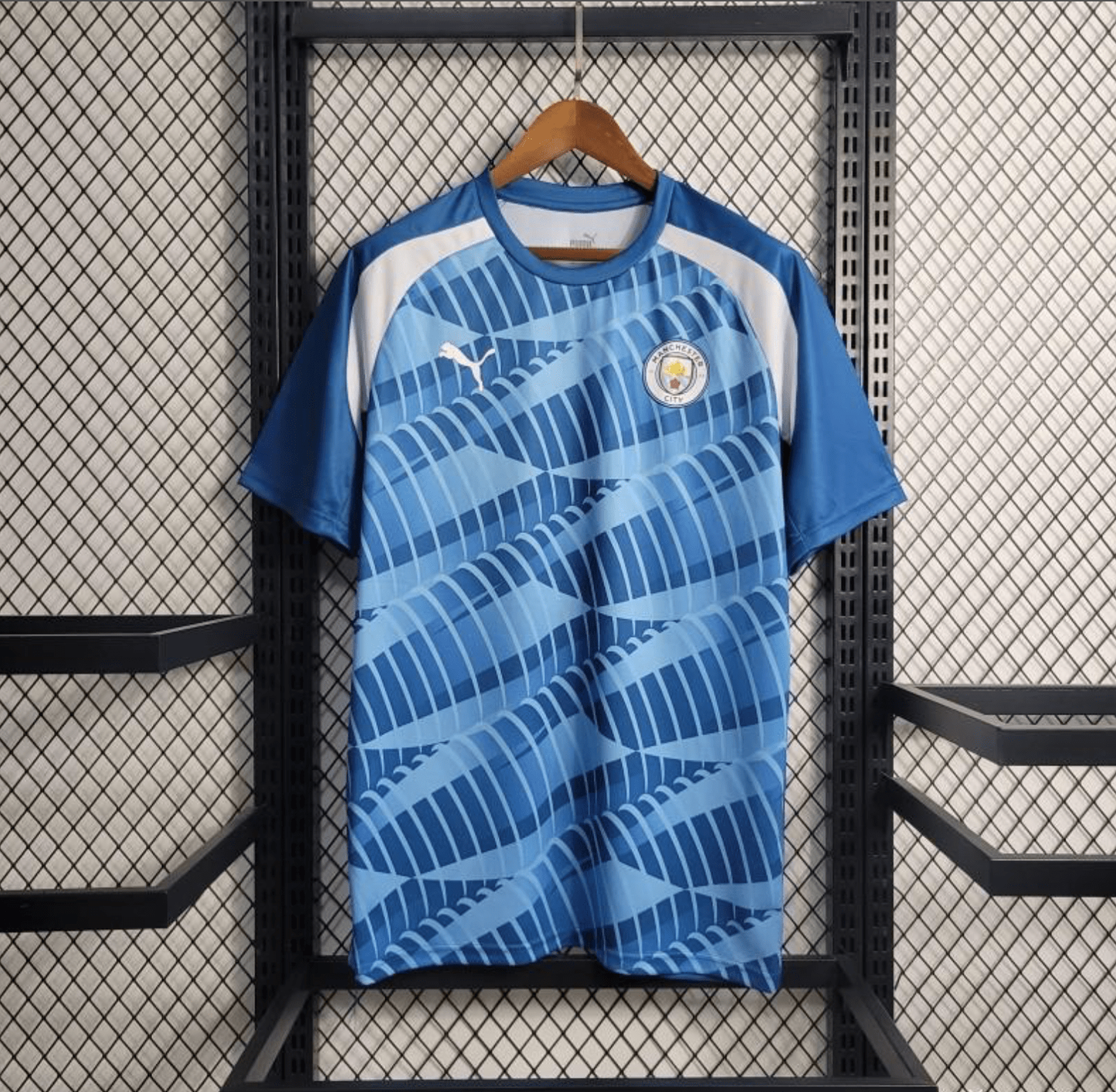 23/24 Manchester City Training Blue Jersey