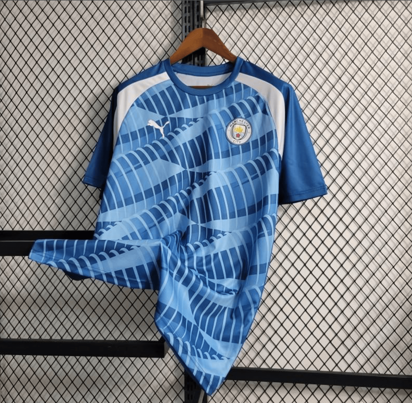 23/24 Manchester City Training Blue Jersey