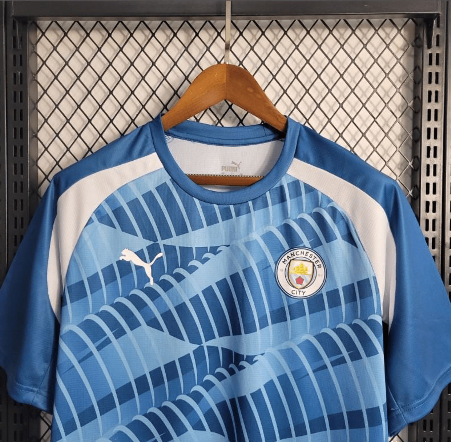 23/24 Manchester City Training Blue Jersey