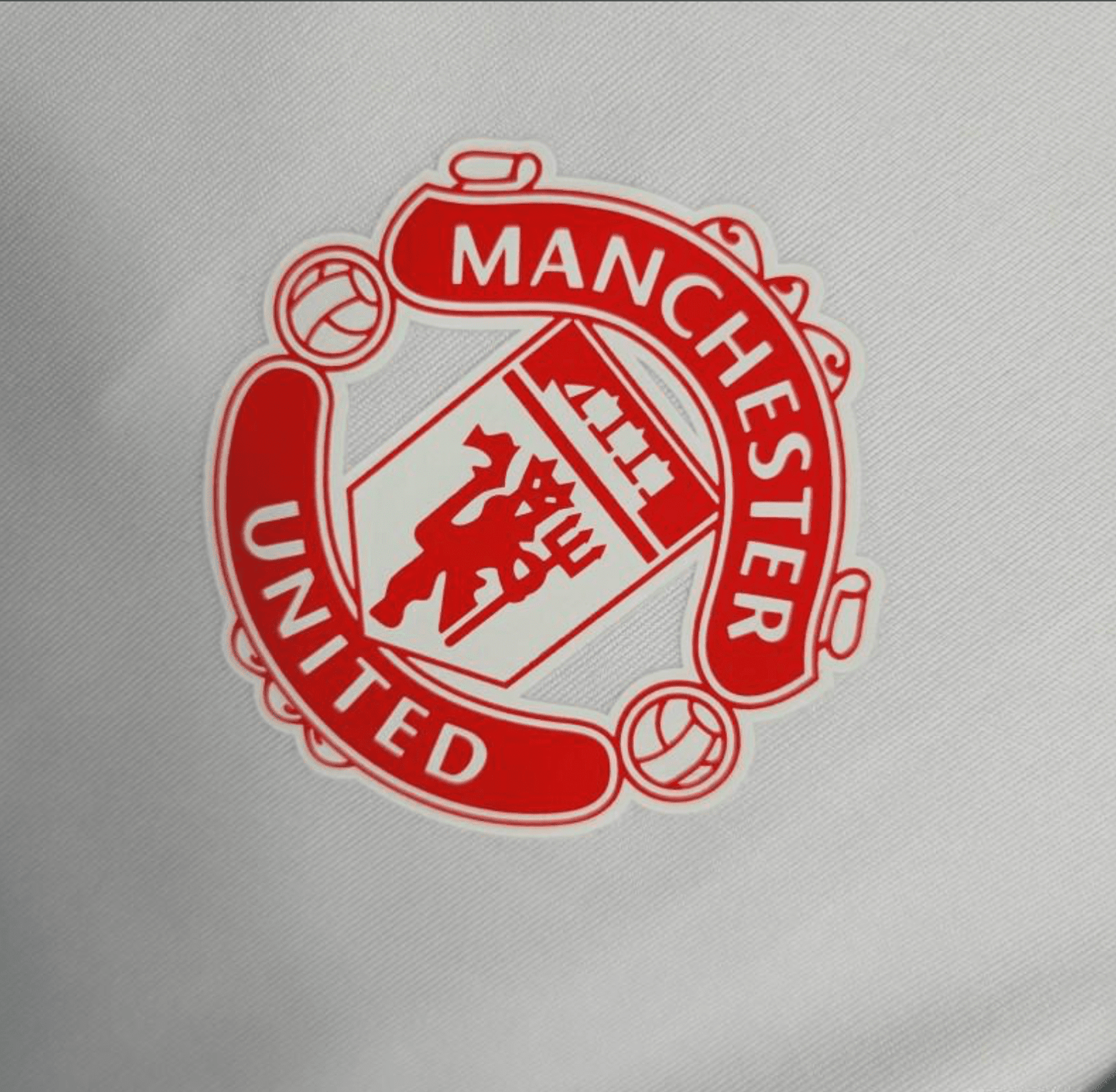 23/24 Manchester United White Training Vest Jersey