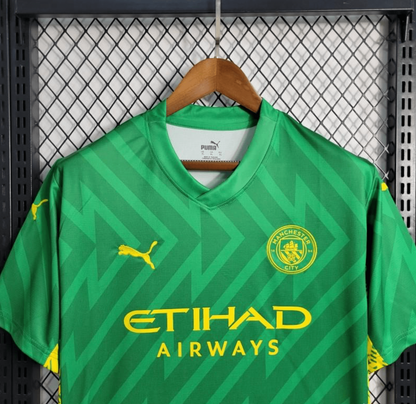 23/24 Manchester City Green Goalkeeper Jersey