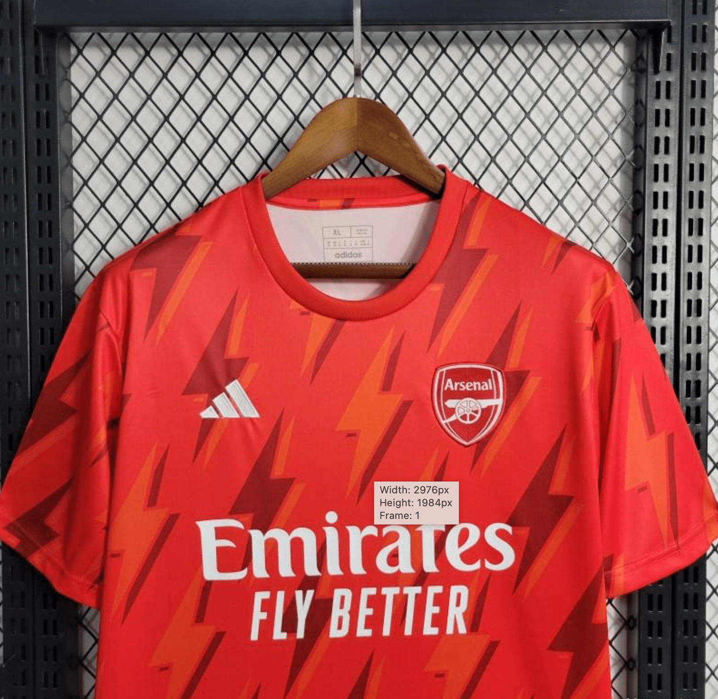 23/24 Arsenal Red Training Jersey