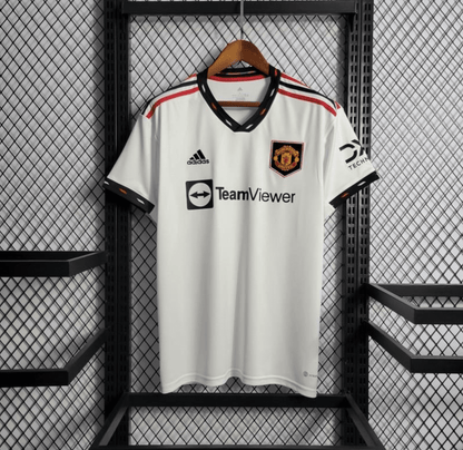 22/23 Manchester United Away White Jersey