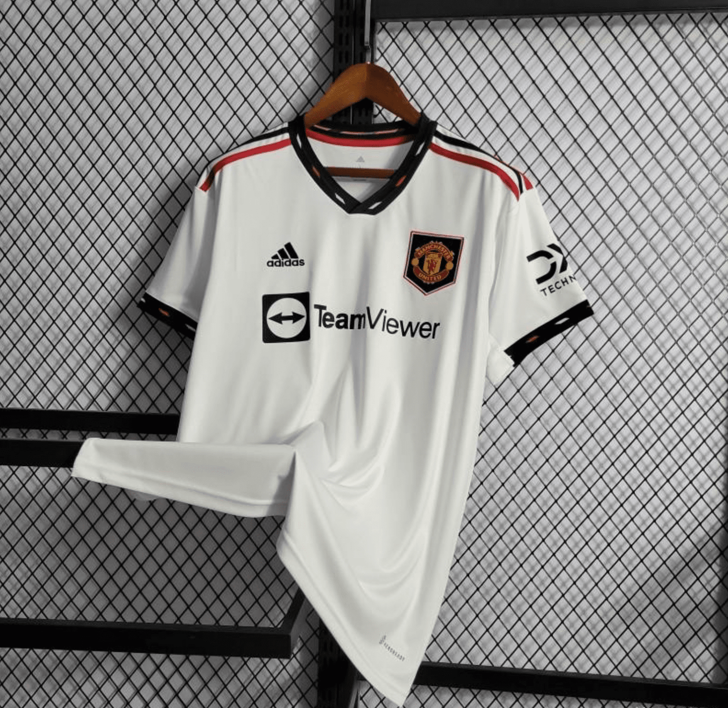 22/23 Manchester United Away White Jersey