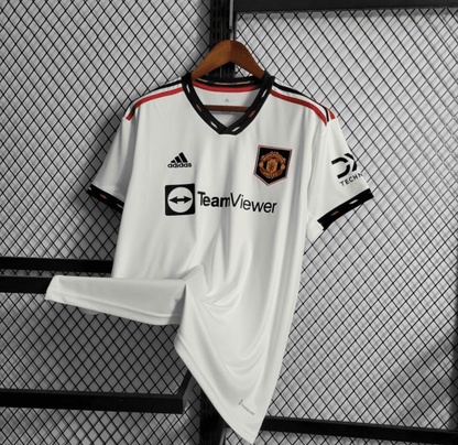 22/23 Manchester United Away White Jersey