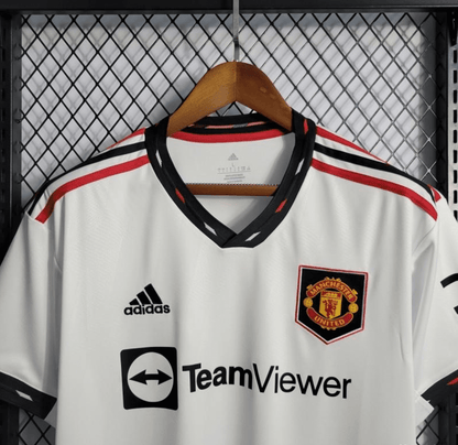 22/23 Manchester United Away White Jersey