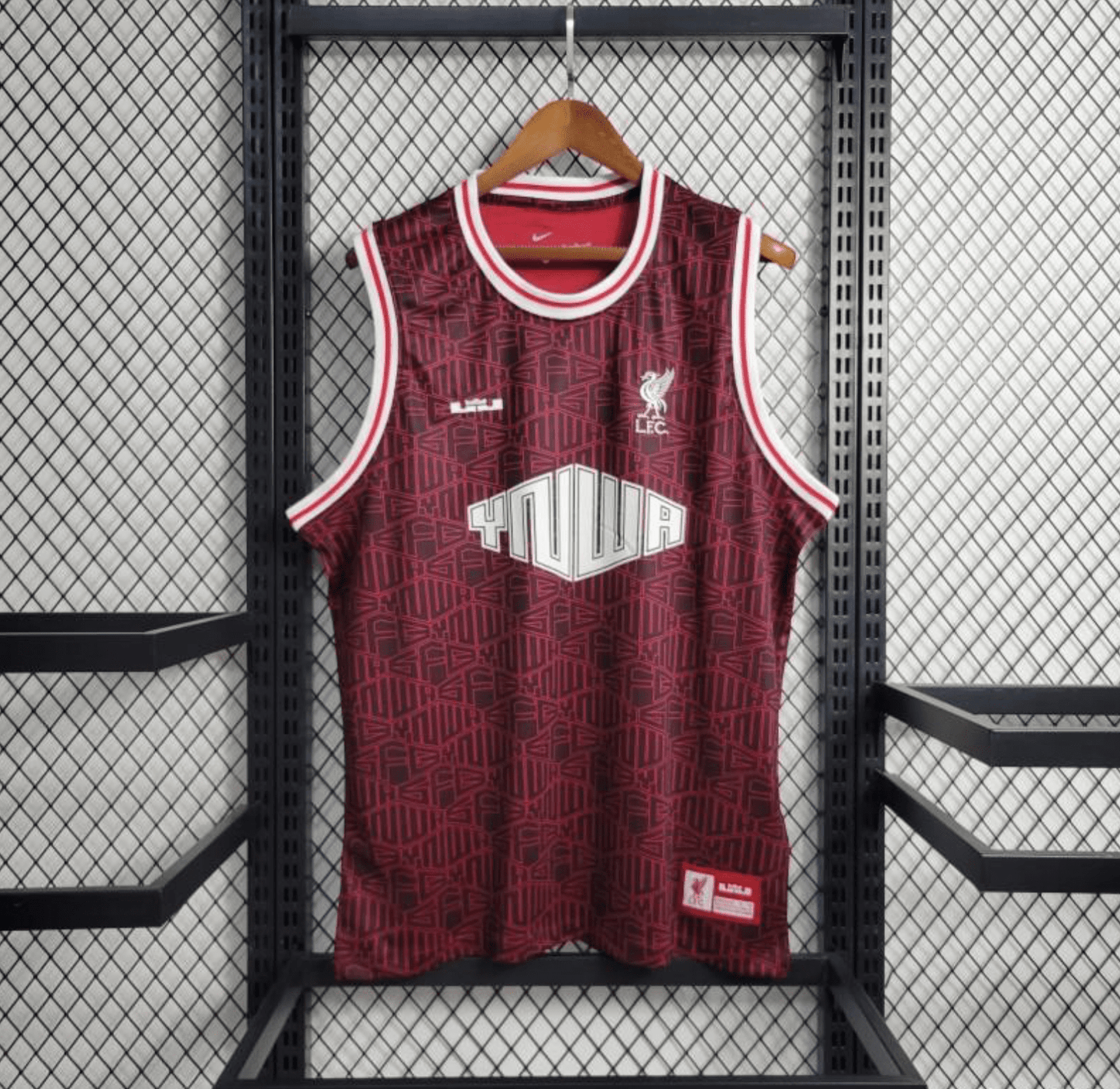 22/23 Liverpool x Lebron Vest Wine Color Jersey