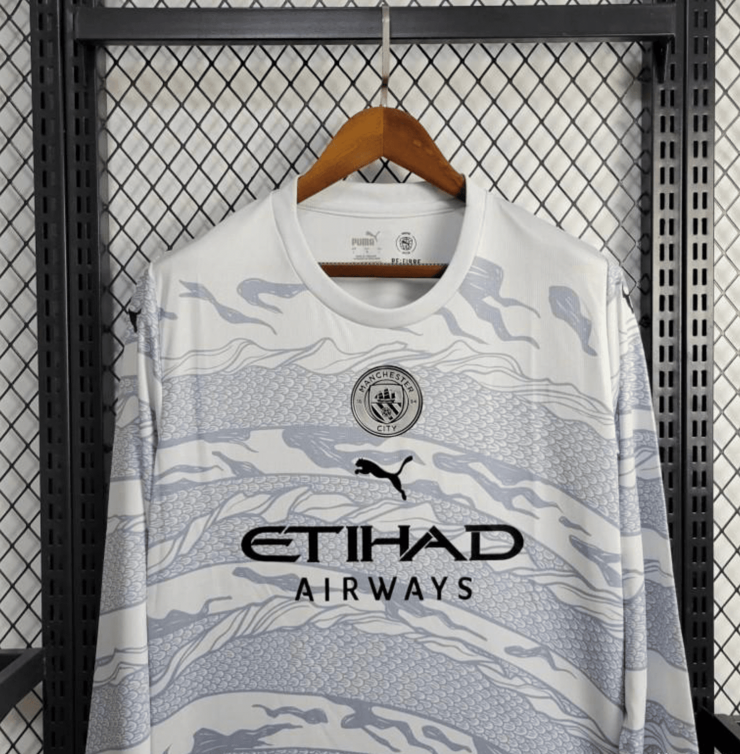 24/25 Manchester City Puma Year of the Dragon White Long Sleeve Jersey