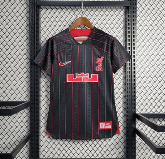 23/24 Women Liverpool x Lebron Black Jersey