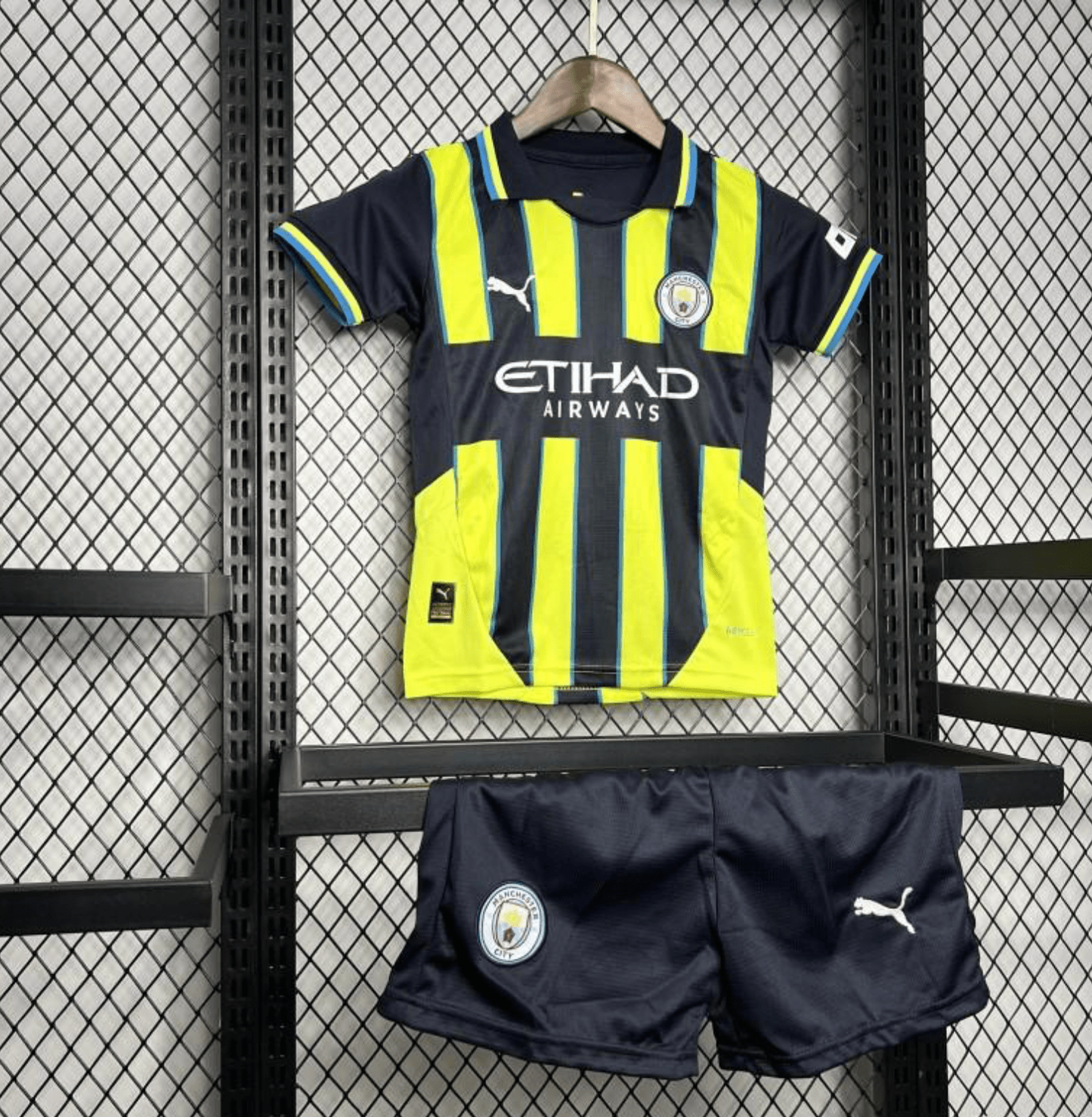 24/25 Kids Manchester City Away Jersey