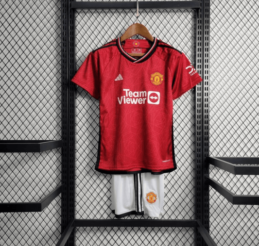 23/24 Kids Manchester United Home Jersey