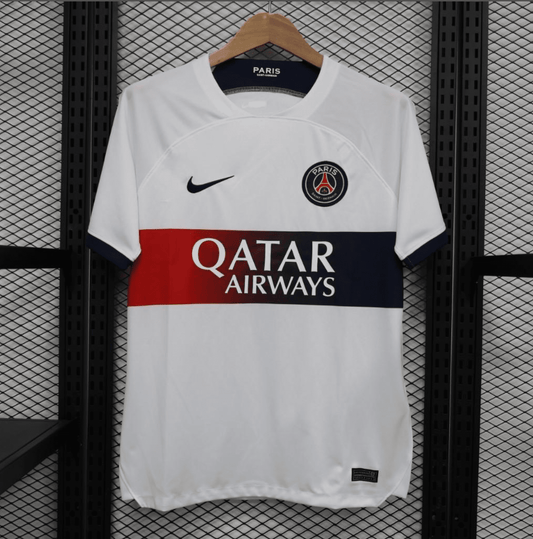 23/24 PSG Away White Jersey