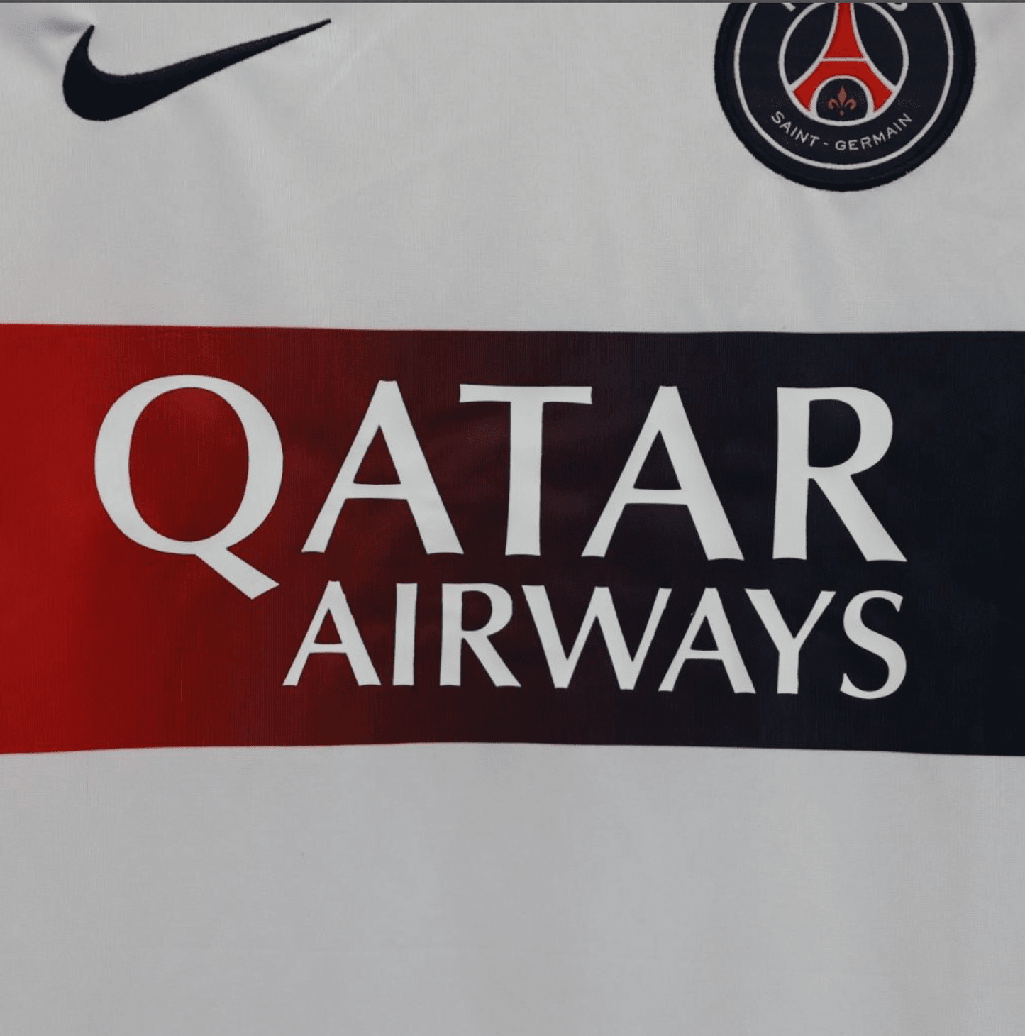 23/24 PSG Away White Jersey