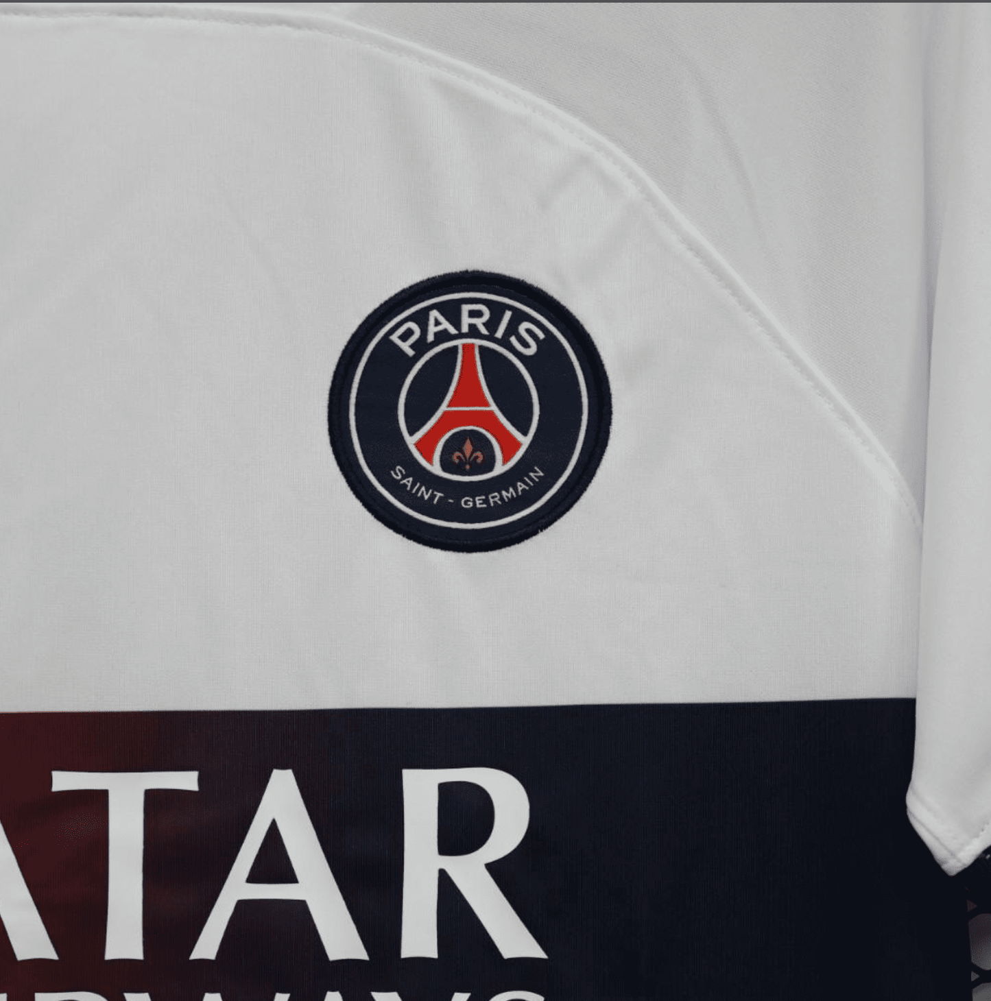 23/24 PSG Away White Jersey